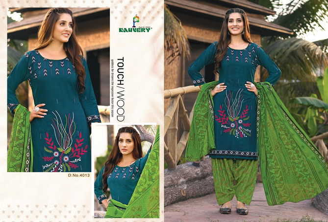 Kauvery Nyraa 4 Ready Made Cotton Fancy Ethnic Wear Designer Dress Collection